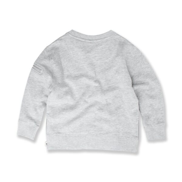 Organic Zippered Crew Neck - Tiny Tycoon