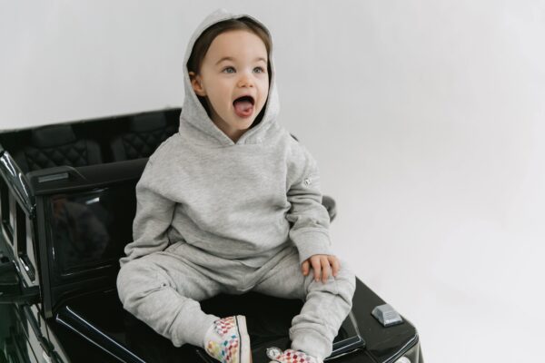 Organic Zippered Hoodie - Tiny Tycoon